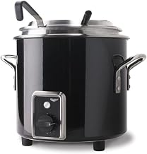 Vollrath 7217260 Retro 11-Quart Stock Pot Kettle Rethermalizer, Black, 120-Volts, NSF
