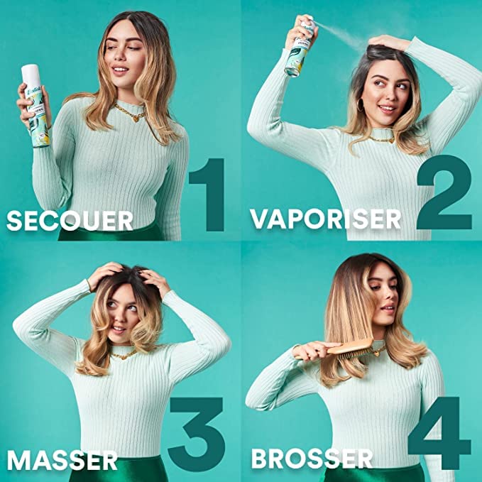 Shampoo Dry Bare 6.73 Ounce (200ml) (3 Pack) by Batiste – 6.73 Fl Oz (Pack of 3), Pack of 3, Model 52983