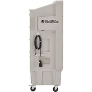 30" Diameter Portable Evaporative Cooler with LCD Display by Global Industrial – 27.5 inches x 44 inches x 65 inches, Plastic, Gray, Model 293131