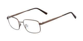 COLLINS 600 210 (210) BROWN 55/18/145 MALE Eyewear Frame by Flexon – 55/18/145, Metal, 210 (210) Brown, Model FLEXON COLLINS 600