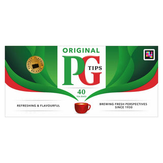 Black Tea Bags by PG Tips – 3.3 in x 2.8 in x 5.6 in, No Color, Pack of 2124, Model PGT00468