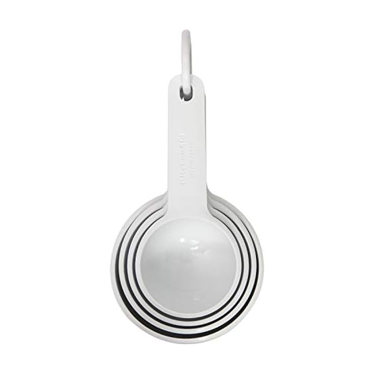 KitchenAid White / Set Of 4 / 0.25 ounces Cups