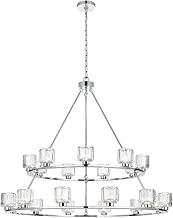 Cadence 21 Light Chandelier Chrome