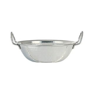 World Tableware Sonoran Hammered S/S 32 Oz. Handled Bowl by WTI - World Tableware – 32.0 ounces, Stainless Steel, Model 761704