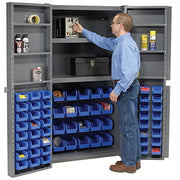 Global Industrial Gray / Industrial / 1 Storage Cabinets