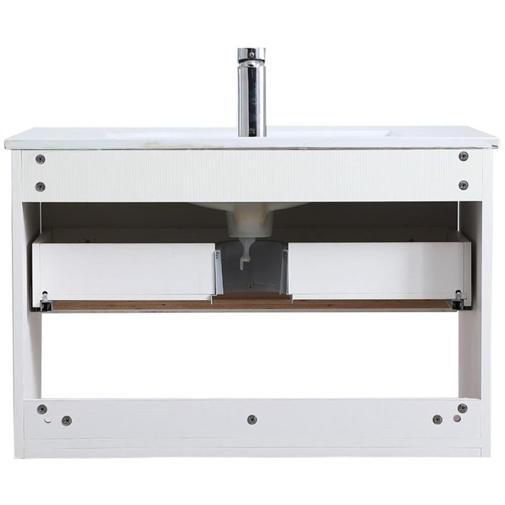 Elegant Decor 30" - Single / White / Modern Bathroom Vanities