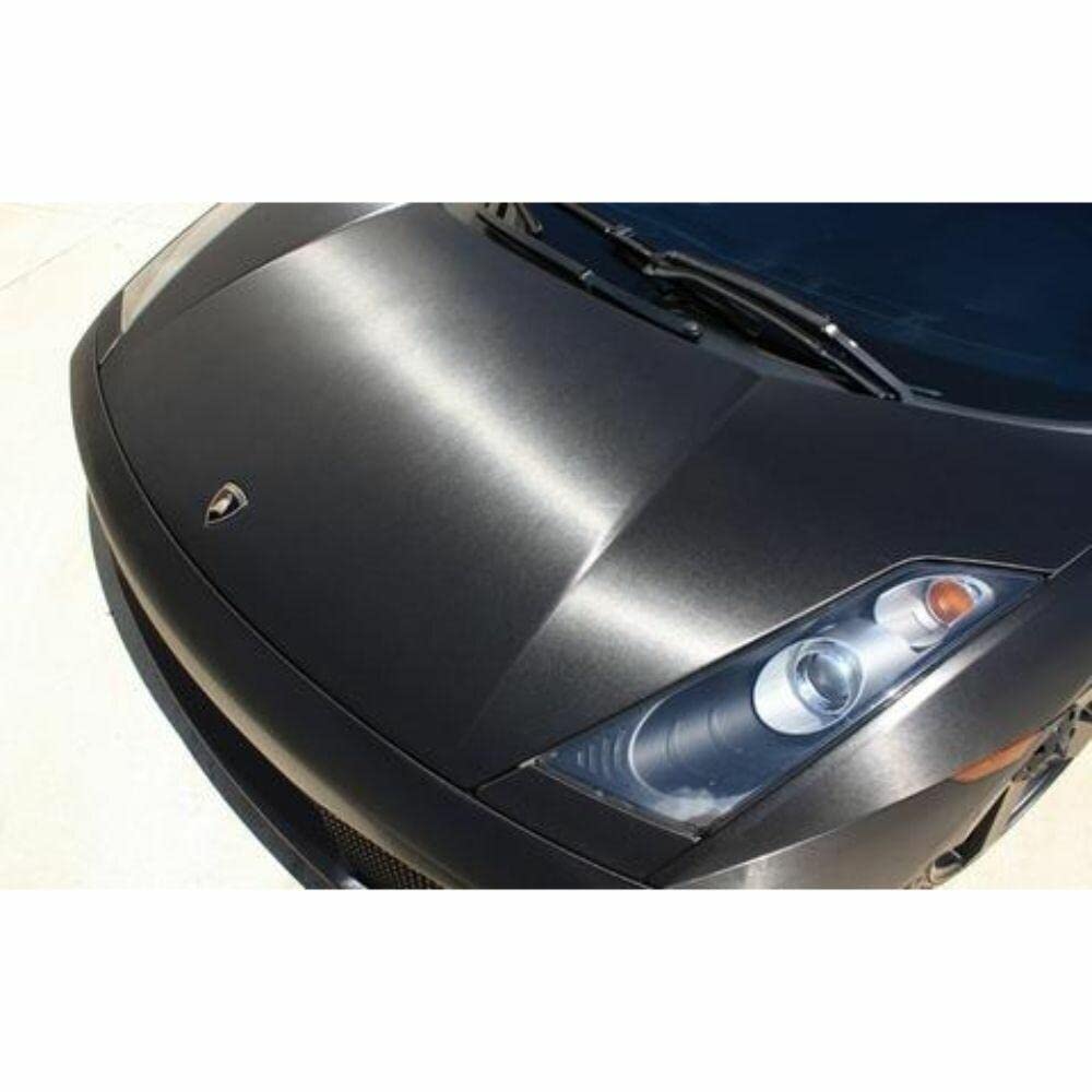 Scotchprint Series 1080 Brushed Black Metallic Vinyl Car Wrap Film Sheet Roll - 3M1080 - 4" x 6" Sample – Vinyl, Model BR212-0