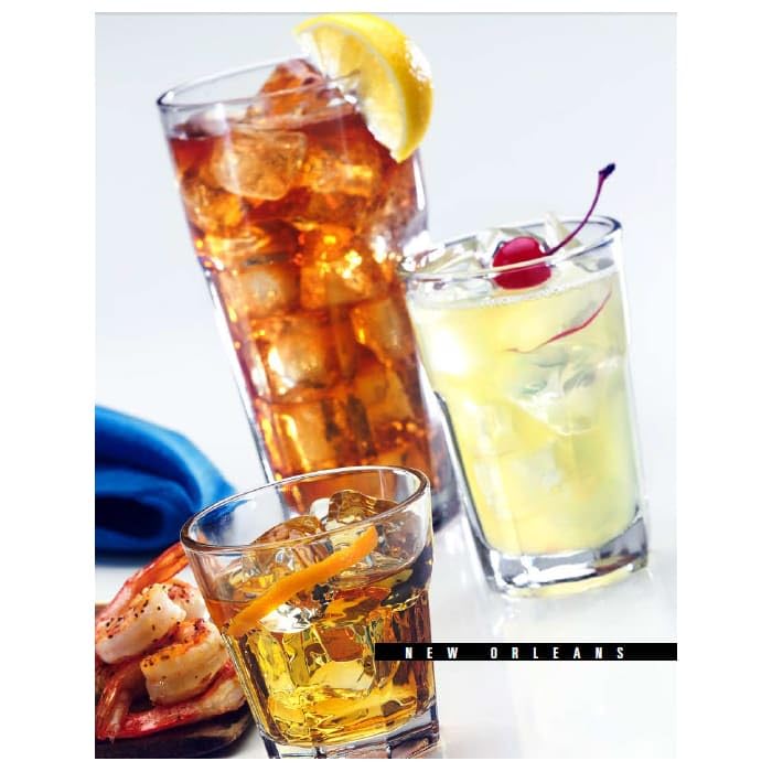 New Orleans 4.5 oz Rocks Glass - 36 / CS by Anchor Hocking – 4.5 ounces, Glass, Clear, Pack of 36, Model 90004