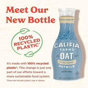 Califia Farms 64 Fl Oz (Pack of 6) / Oatmilk / 1 Breakfast Foods