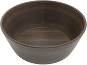 Serving Bowl with Acacia Finish - 8" Dia x 3" H