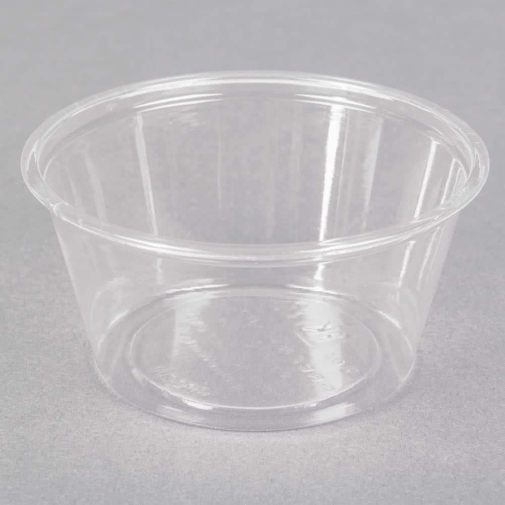 Fabri-Kal 9509302 Greenware 2 Ounce Clear Portion Cup - 2000 / CS