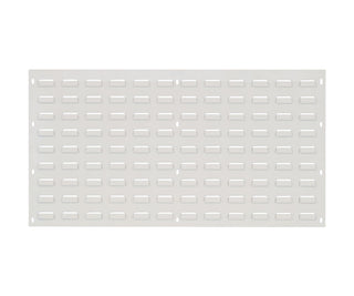 36in X 19in LOUVERED Panel HC by QUANTUM STORAGE SYSTEMS – 36"L x 19"H, Blend, Oyster White, Model QLP-3619HC