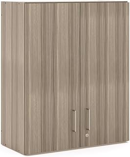 Tot Mate 3-Level Wall Cabinet, Assembled (Fully Assembled, Shadow Elm Gray)