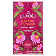Pukka 20 Count (Pack of 1) / Elderberry & Echinacea / 1 Herbal