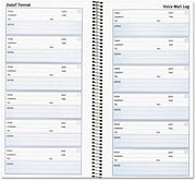 RED51113 - Rediform Voice Mail Wirebound Log Books by Rediform