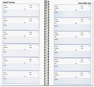 RED51113 - Rediform Voice Mail Wirebound Log Books by Rediform