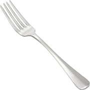 Winco 7 1/2" Stanford Stainless Steel Dinner Fork (Set of 12) | Dishwasher safe, Restaurant service, Great for Main Courses or General Dining, Entrees, Salads, Pasta and Table Service