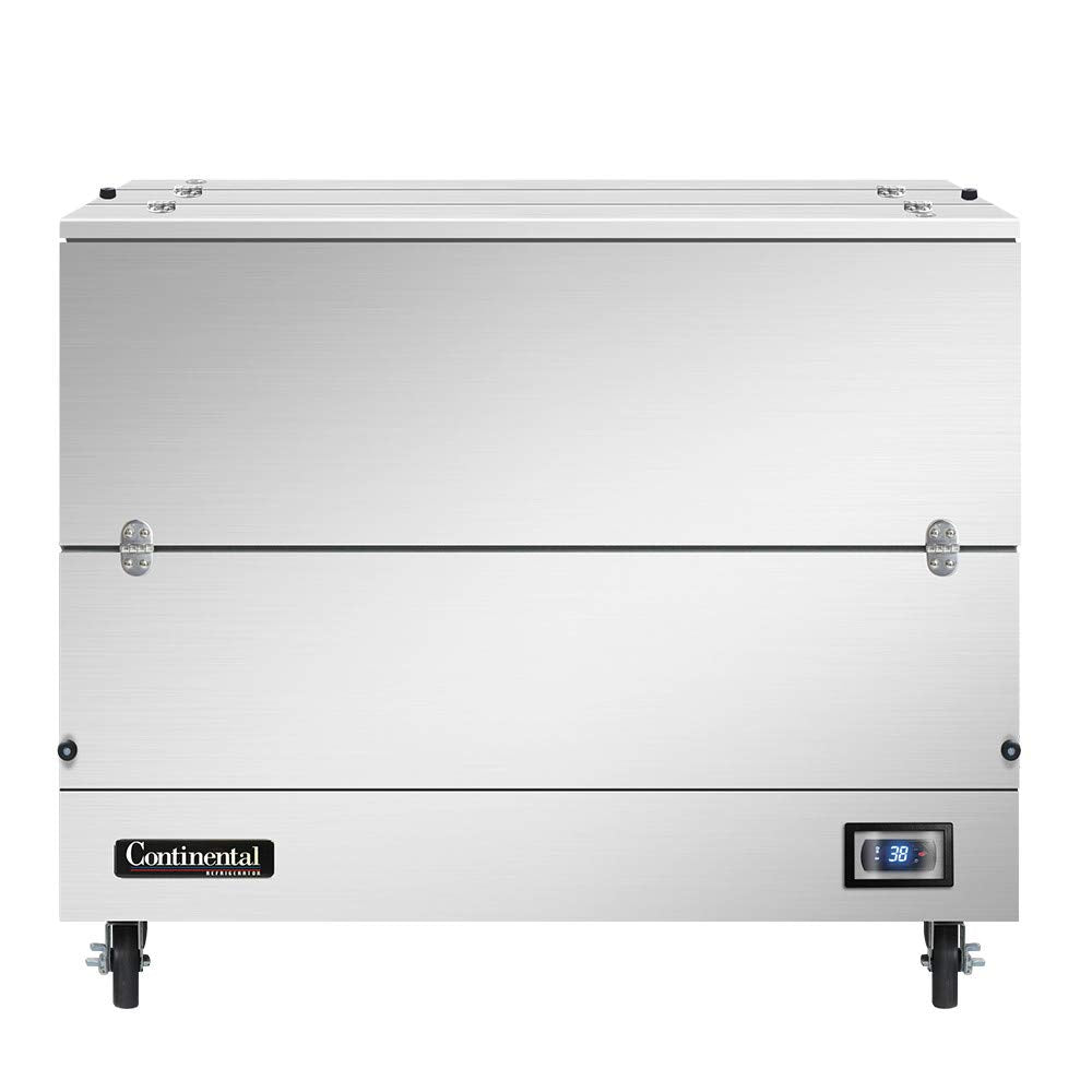 MC4-SS-DCW Dual Access Milk Cooler 49" W by Continental Refrigerator – Commercial Grade