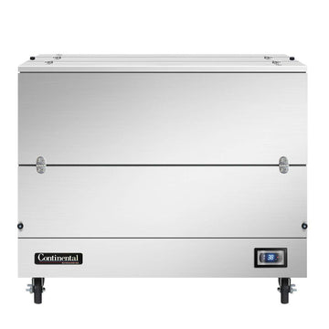 MC4-SS-DCW Dual Access Milk Cooler 49" W by Continental Refrigerator – Commercial Grade