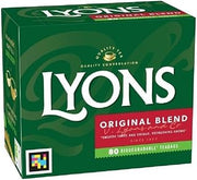 Lyons Tea Bags Original, 80-Bag (12 Pack)