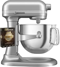 KitchenAid 7 Quart Bowl-Lift Stand Mixer with Accessories, KSM70SKXX Bundle