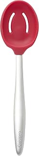 Cuisipro PICCOLO 8" Silicone Slotted Spoon, Red