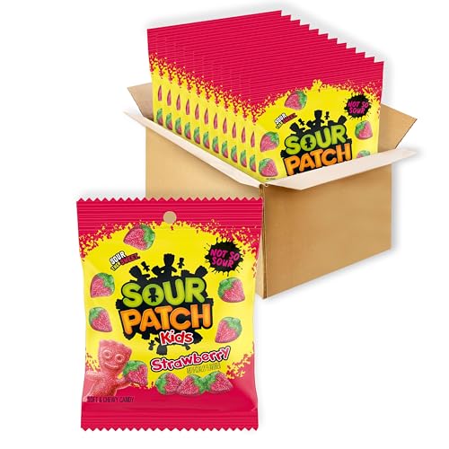 Sour Patch Kids Strawberry / 3.5 Ounce (Pack of 12) / 1 Gummy Candy