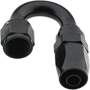 Fragola -10AN x 180 Degree Pro-Flow Hose End - Black