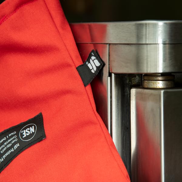San Jamar 15" / Conventional / Red Oven Mitts