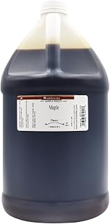LorAnn Oils Super Strength Maple Flavoring, Authentic Concentrated Maple Taste, Ideal for Baking and Sauces, 1 Gallon, Perfect for Pastries, Premium Quality, USA Made