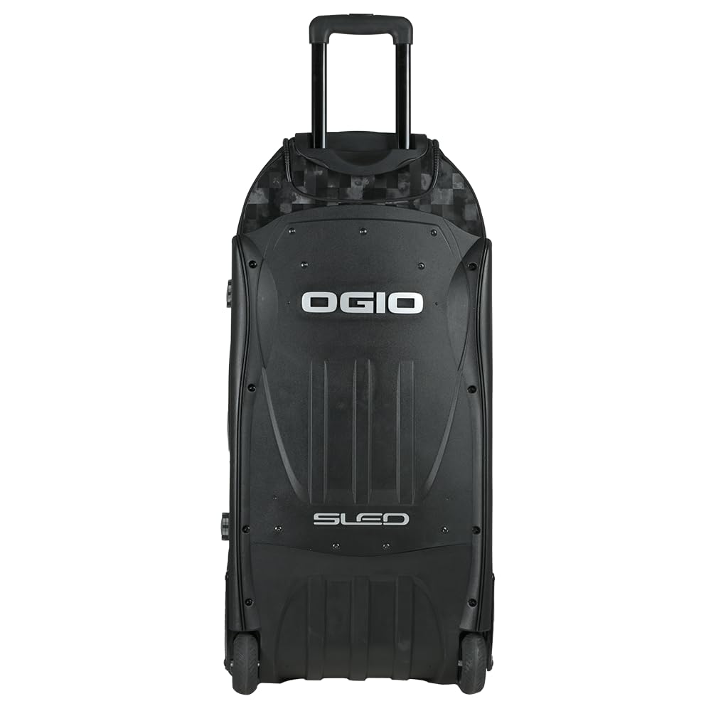 RIG9800 Pro Wheeled Gear Bag Cloud Racer by OGIO – 125 liters, Nylon, Black Gray, Model 801003.32