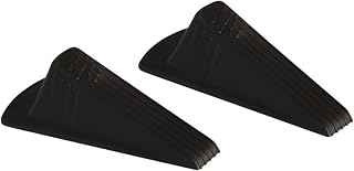 AbilityOne NSN6936357 - Doorstop - Non-Slip - Wedge Style - Rubber - Extra Large - 2/PG