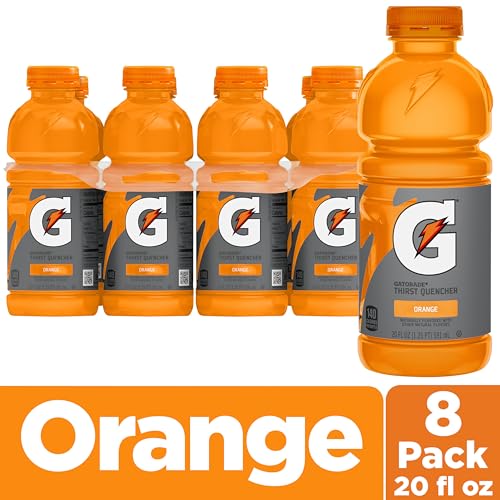 Gatorade orange / 20 Fl Oz (Pack of 8) / 1 Sports Drinks