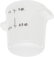 Carlisle FoodService Products 18 Quart (Pack of 1) / 1 / White Containers