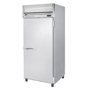 Beverage-Air HFS1W-1S 35" Horizon Series One Wide Section Solid Door Reach-In Freezer 34 cu.ft. Capacity Stainless Steel Front Gray Painted Sides and Stainless Steel by Beverage