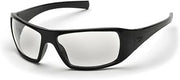 Pyramex Goliath Safety Eyewear (Clear Lens/Black Frame SB5610D) (2 Pair)