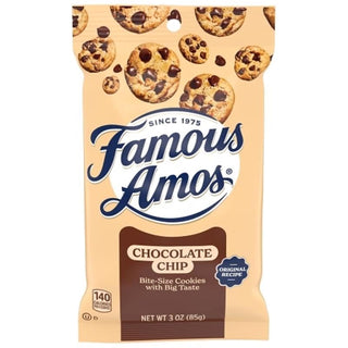 Cookies Chocolate Chip Peg, 3 Ounce by Famous Amos – Commercial Grade