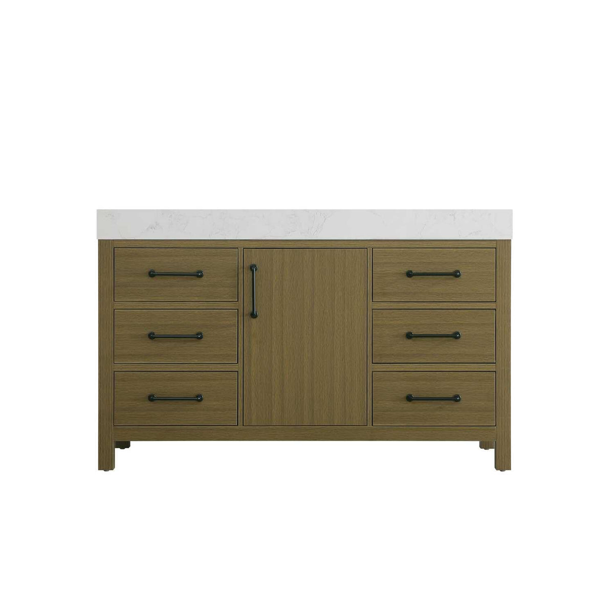 Elegant Kitchen and Bath 54" Single Bathroom Vanity in Chestnut Brown by Elegant Lighting – unspecified, Wood, Chestnut Brown, Model VF60654MCB