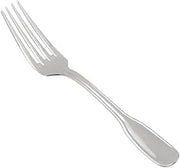 Winco 12-Piece Oxford Dinner Fork Set, 18-8 Stainless Steel | Dishwasher safe, Oxford pattern, Extra heavy weight, Great for Main Courses, Entrees, Salads, Pasta and Table Service