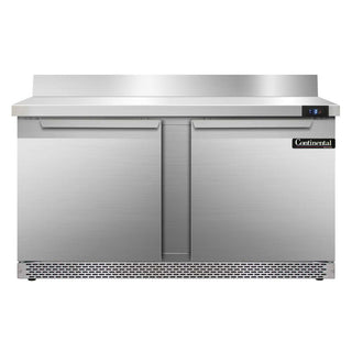 Continental Refrigerator Two Section Work Top Freezer 60"W by Value Line – Model SWF60-BS-FB