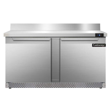 Continental Refrigerator Two Section Work Top Freezer 60"W by Value Line – Model SWF60-BS-FB