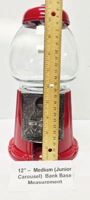 Classic Junior Replacement Globe for 11” Tall Machine by PHAVN – Glass, Transparent