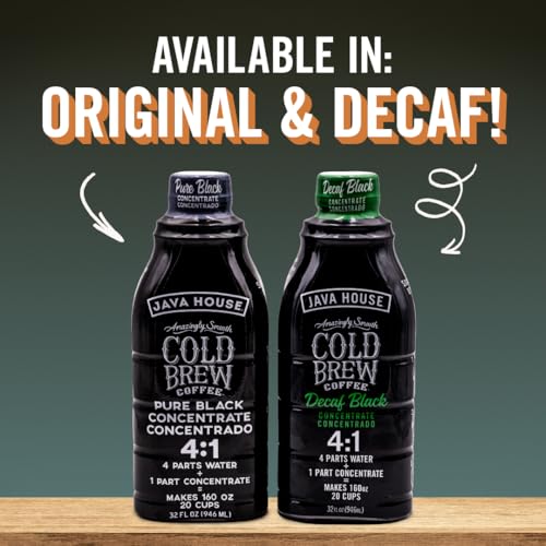 Java House Colombian / 32 Fl Oz (Pack of 1) / Black Iced Coffee & Cold-Brew