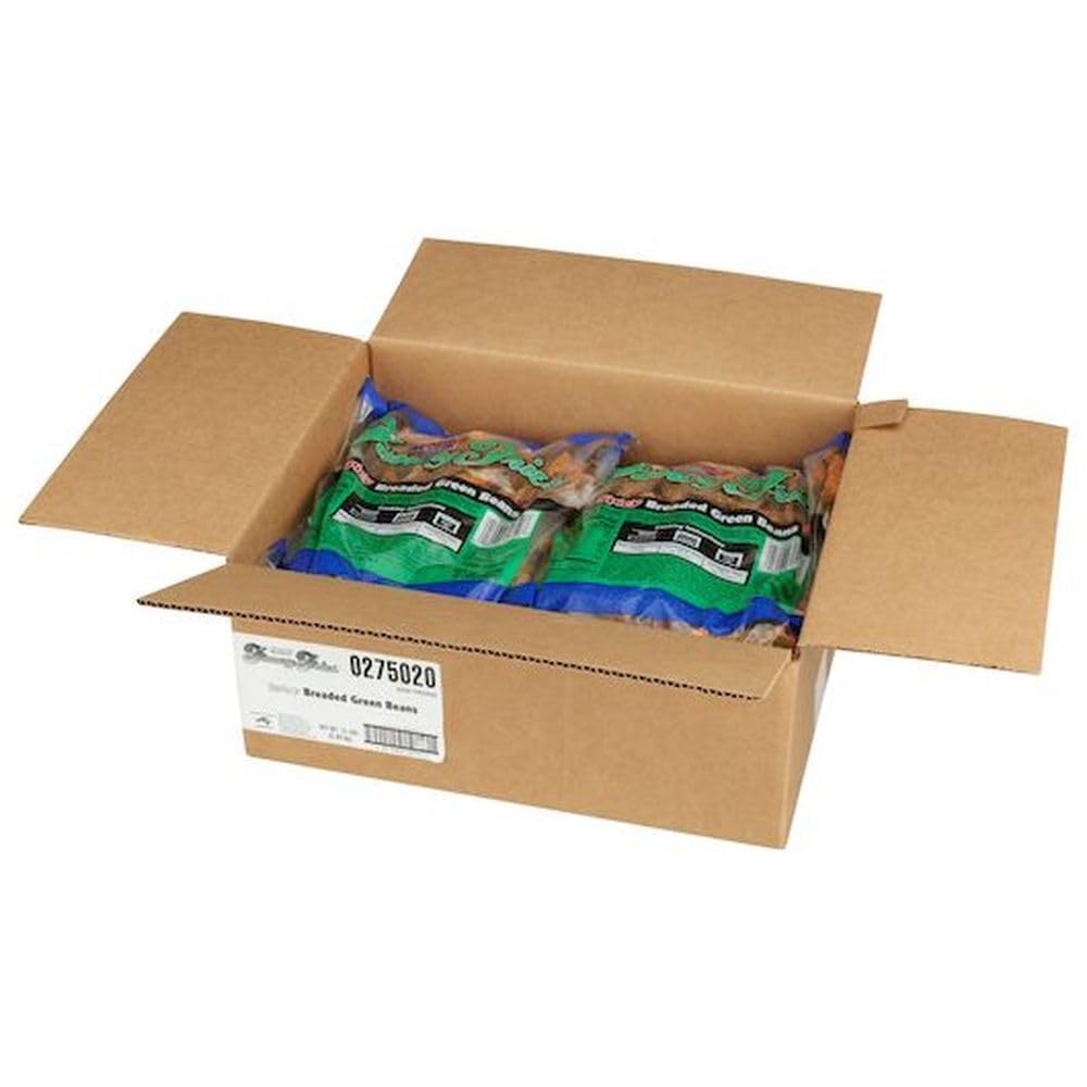 Freds Spicy Breaded Green Bean Appetizer by Windsor Smith – 2 pound, Pack of 6