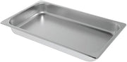 HUBERT Full Size Stainless Steel Chafing Dish Food Pan - 21"L x 12 3/4"W x 2 1/2"H