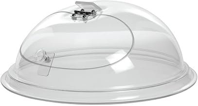 Cal-Mil Clear Acrylic Self-Closing Door in Dome -12"Dia x 7"H