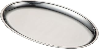 CAC China SBPL-12-OV Platter SS Oval 11-1/2"