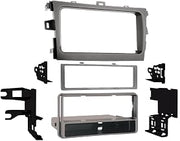 Metra 99-8223 Single DIN Installation Dash Kit for 2009 Toyota Corolla (Silver)