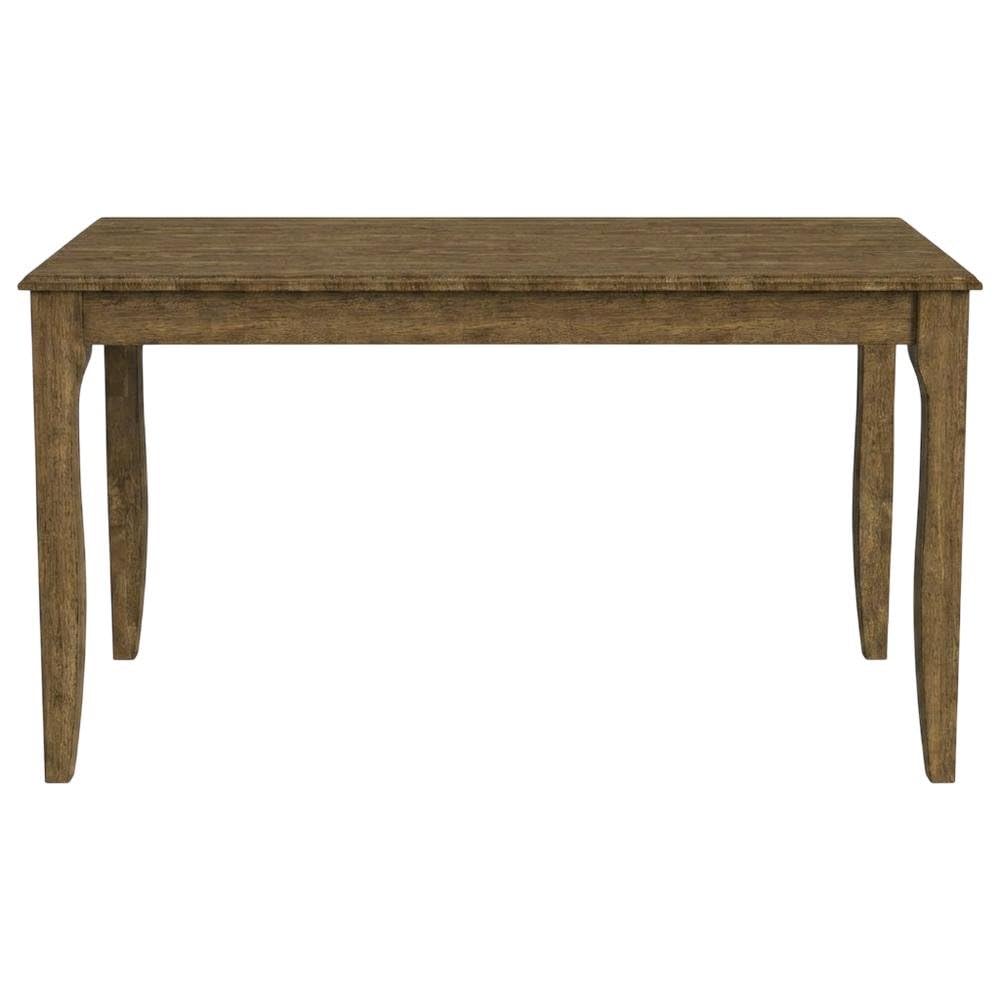Brown Dinette Table with 18-Inch Self-Storing Butterfly Leaf by Starlight Canyon Home – Solid Asian Hardwood, Brown
