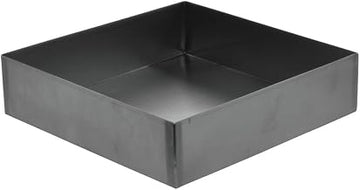 Deli Display Food Pans Stainless Steel - 12"L x 12"W x 3"H